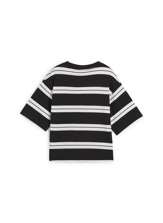 Puma SQUAD Striped Tee Women