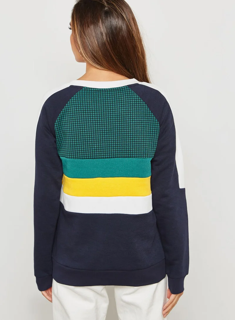 NOISY MAY Colourblock Sweatshirt