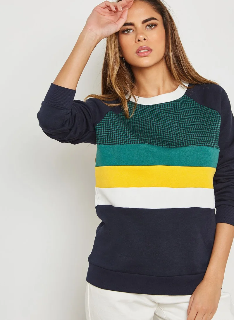 NOISY MAY Colourblock Sweatshirt