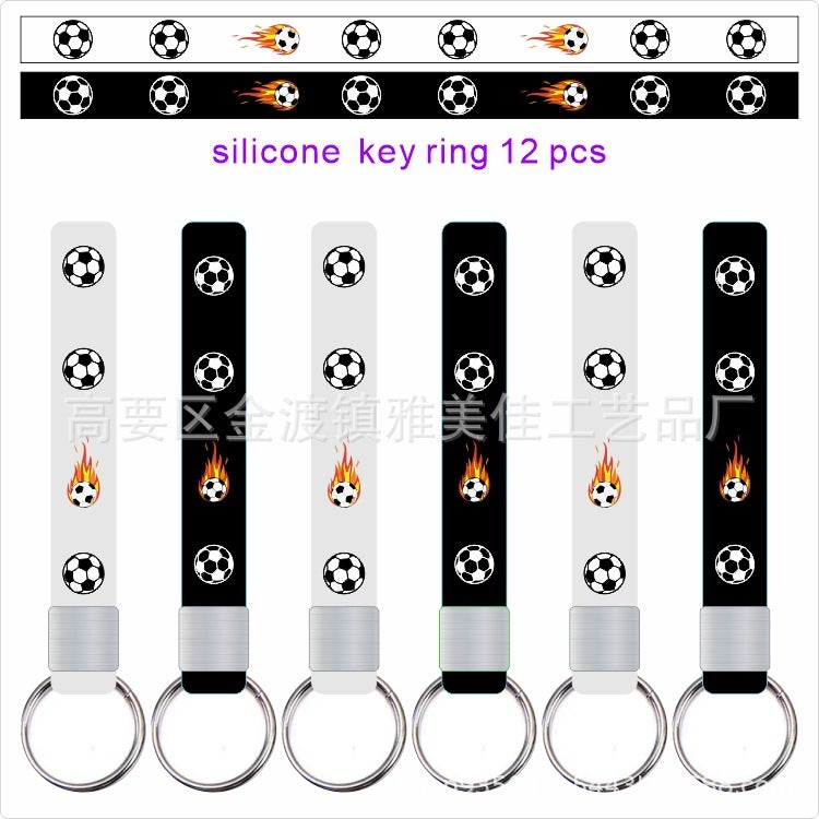 Cartoon Silicone Keychain Animation Silicone Keychain Game Surrounding Silicone Keychain - Image 5
