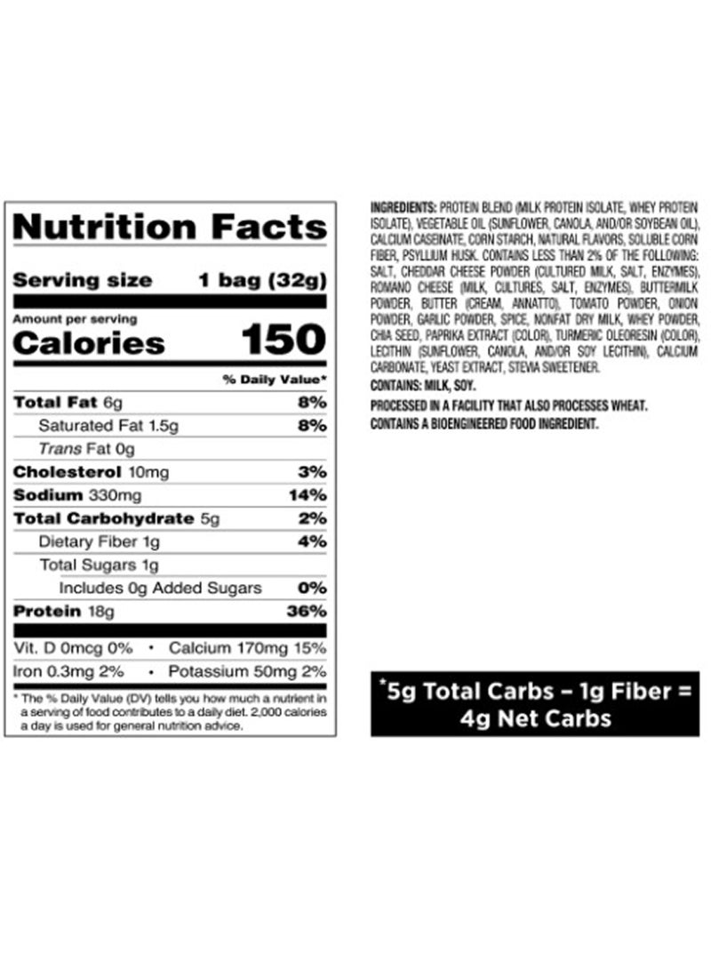 Quest Cheese Nacho Protein Chips 32g (18g Protein) - Image 3