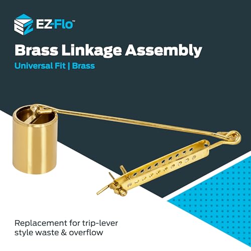 EZ-FLO Universal Bathtub Linkage Assembly, Brass, 35225 - Image 2