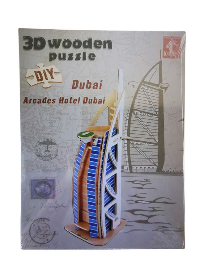 Arcades Hotel Dubai 3D Puzzle - Image 1