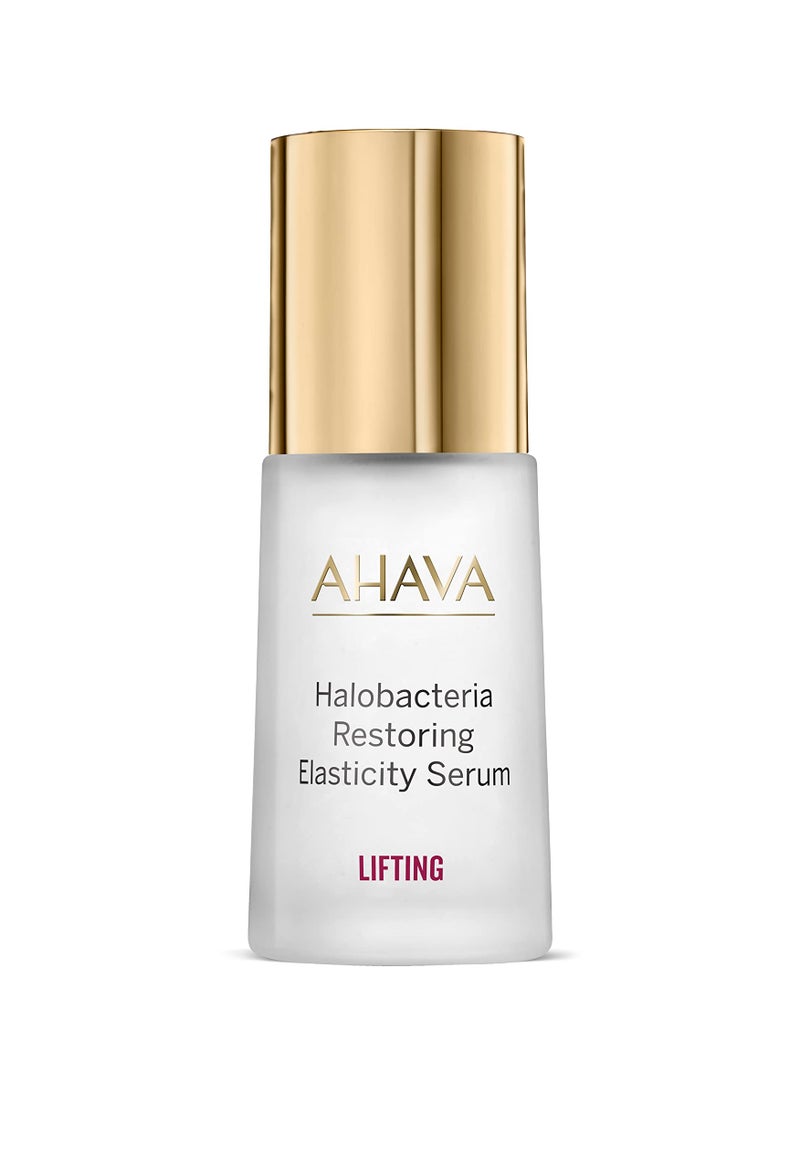 AHAVA Halobacteria Restoring Elasticity Serum - Anti-Aging, Lifts, Firms & Smoothes stressed, mature skin, restores elasticity, increase radiance, with Osmoter, 3D Complex & Hamamelis, 1 Fl.Oz - Image 1