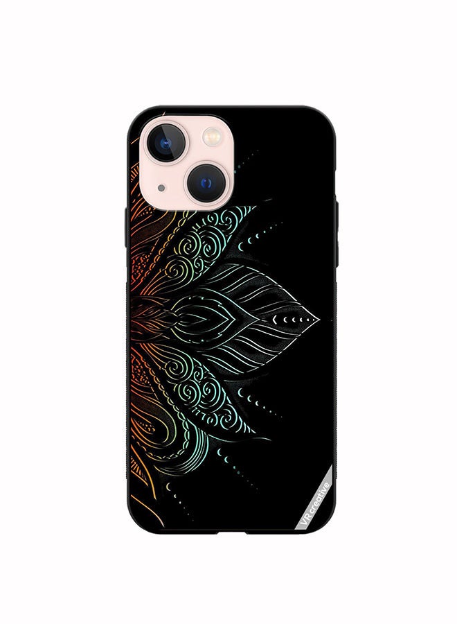 VR CREATIVE Protective Case Cover For Apple iPhone 14 Heena Elements Design Multicolour - Image 1