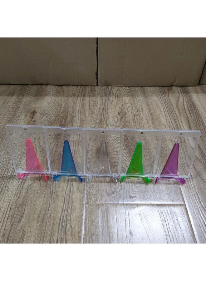 Card Brick NBA Star Card Yu-Gi-Oh Magnificent Card Holder Transparent Protective Shell Rating Collection Transparent Display Bracket-Color:Bracket No. 6 Mix And Match Remarks Color-Specifications:Mix And Match Please Note The Color  - Image 2