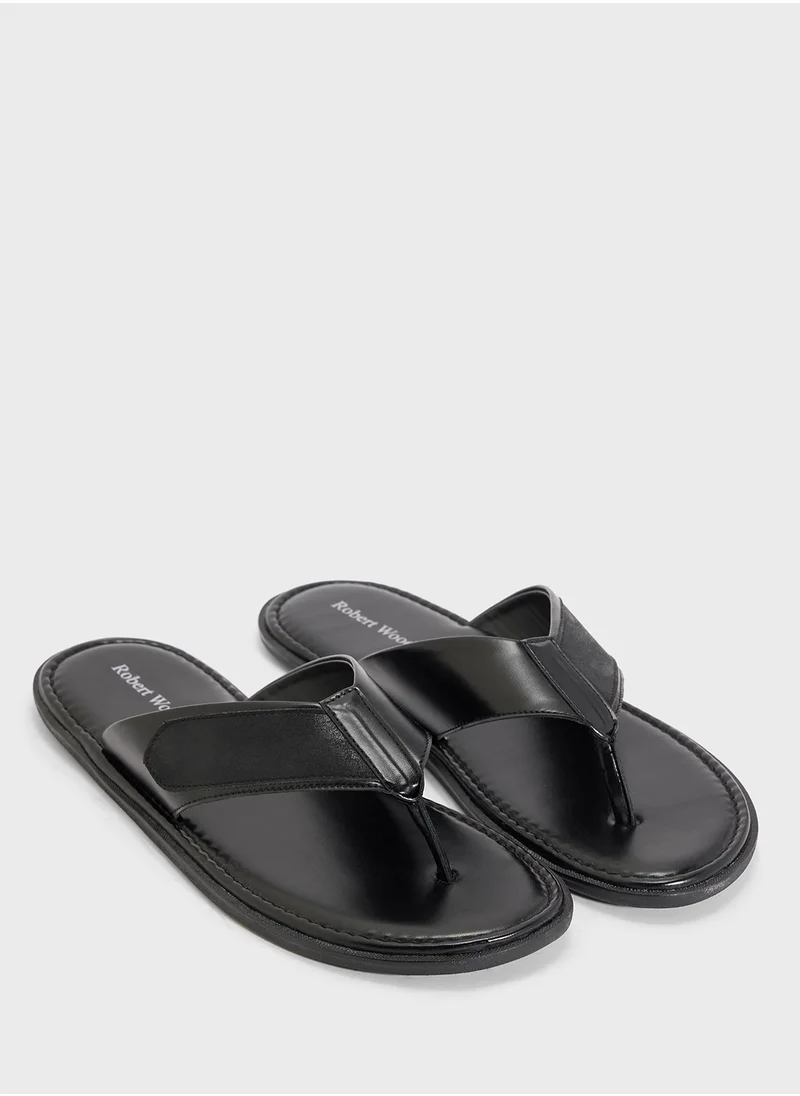 روبرت وود Cross Strap Sandals