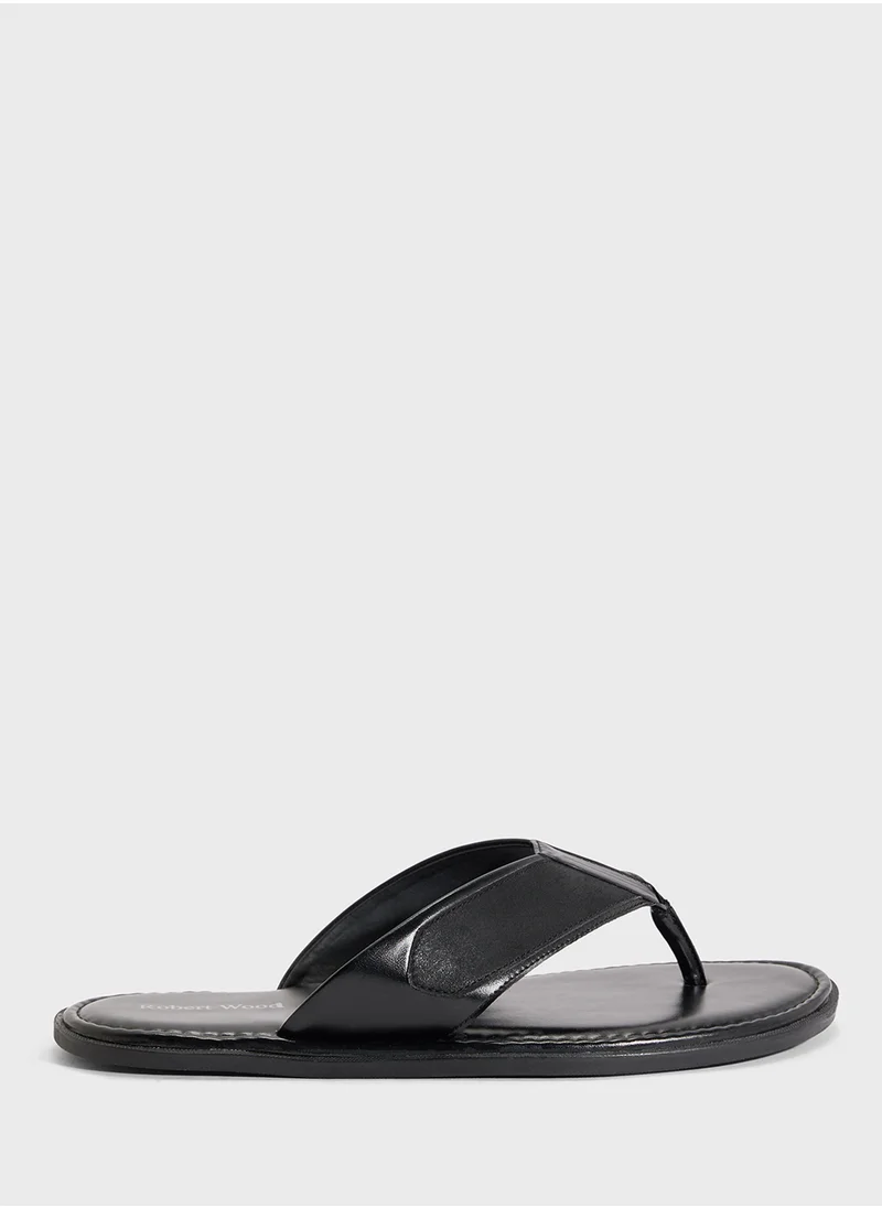 روبرت وود Cross Strap Sandals