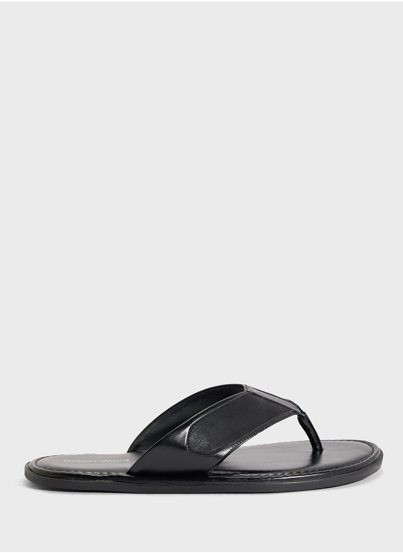 Robert Wood - Cross Strap Sandals - Image 1