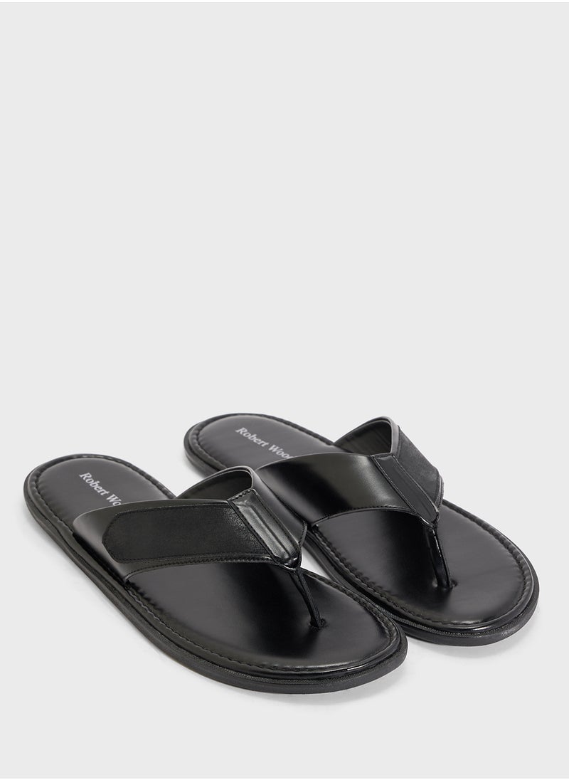 Robert Wood - Cross Strap Sandals - Image 1