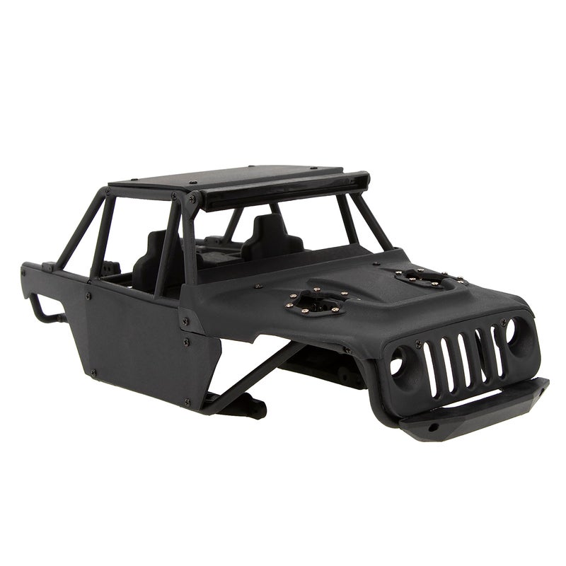 MEUS RACING TRX4M Body Ripper Chassis Kit for TRX4M Defender/Bronco/K10/F150 High Trail 1/18 RC Crawler Car (MEX2-Black) - Image 1