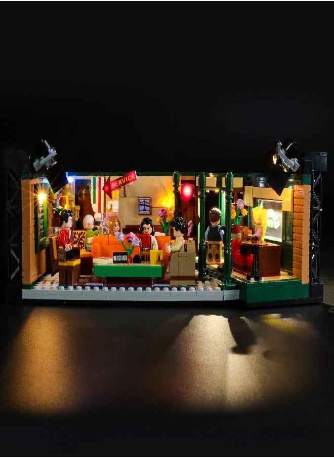 BRIKSMAX BRIKSMAX Led Lighting Kit for Friends Central Perk - Compatible with Lego 21319 Building Blocks Model- Not Include The Lego Set 
