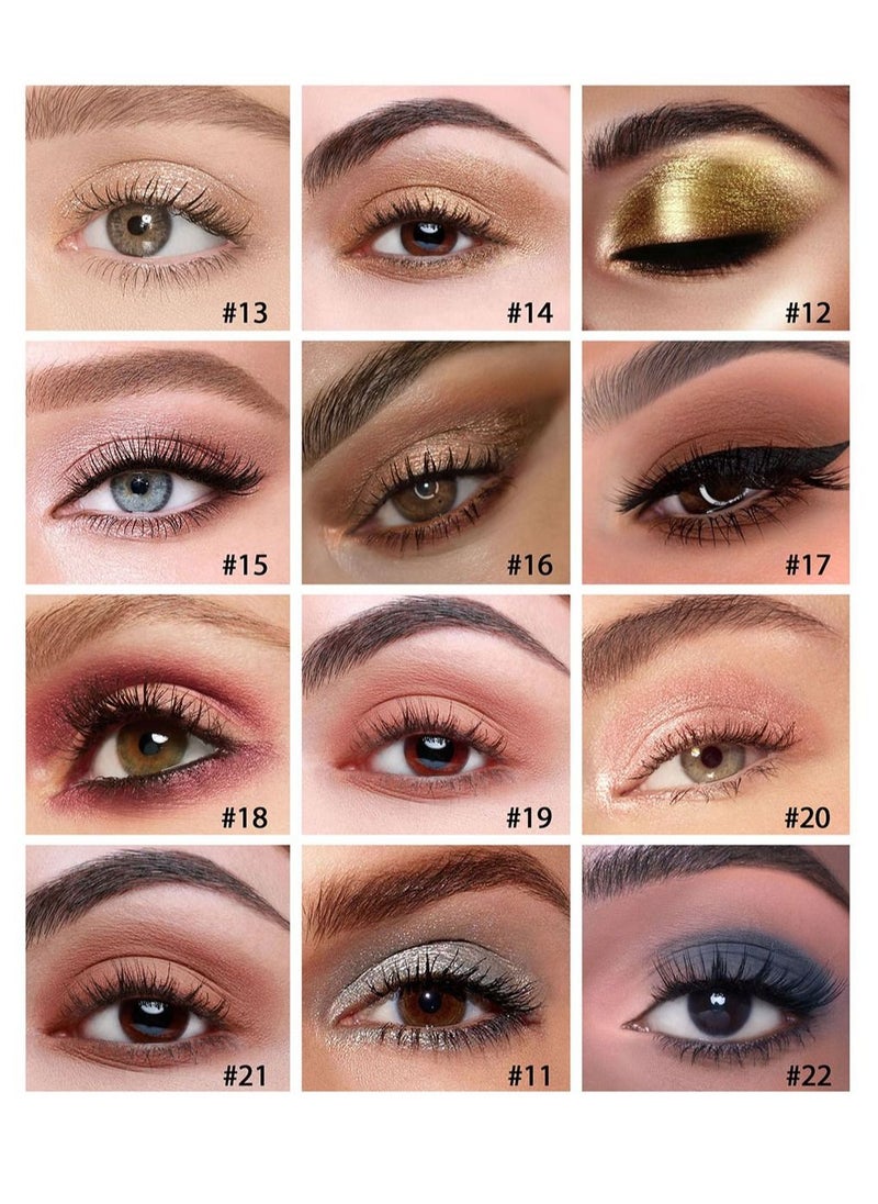 Handaiyan 12 Piece Cream Eyeshadow Stick  - Image 3