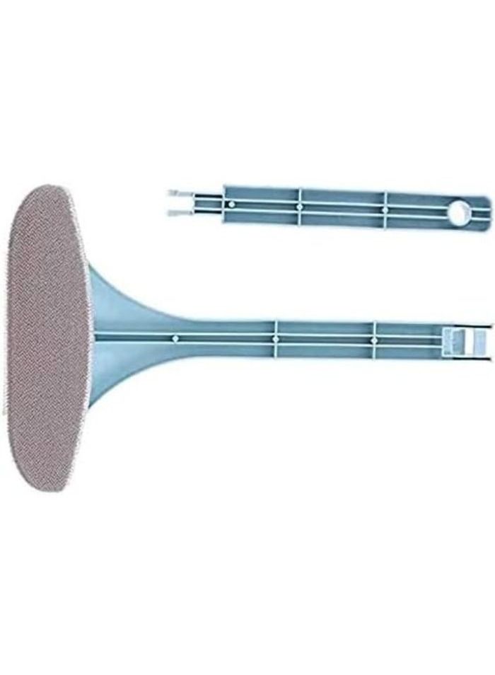 ممسحة ومنشفة 2 في 1 لتلميع الزجاج  - لون عشوائي - Image 2