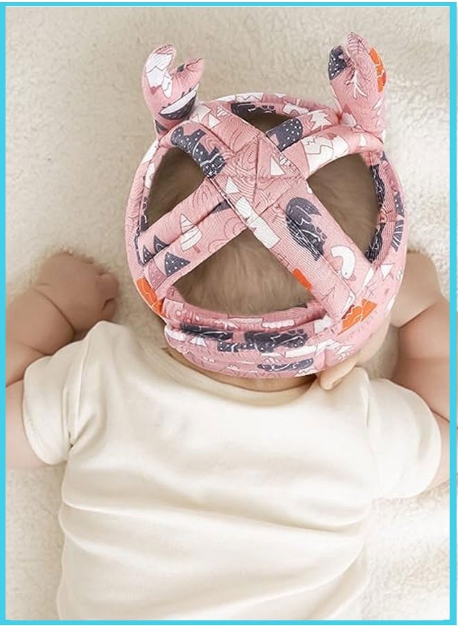 Berma Baby Baby Helmet for Crawling Walking Baby Head Protector - Head Protection for Infant Baby No Bumps and Soft Cushion Safety Headguard I Toddler Inflatable Helmets 1-2 Years Old, 6-12 Months  - Image 5