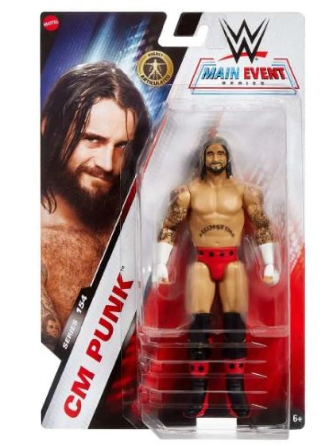 WWE MATTEL WWE Mattel Main Event Series - CM Punk  - Image 5