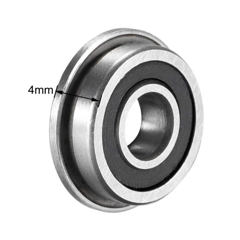 F696 2RS Flanged Ball Bearing 6x15x5mm For 3D Printer Miniature Deep Groove 10 Pcs - Image 4