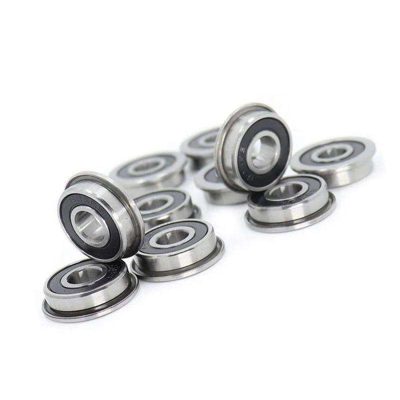 F696 2RS Flanged Ball Bearing 6x15x5mm For 3D Printer Miniature Deep Groove 10 Pcs - Image 5