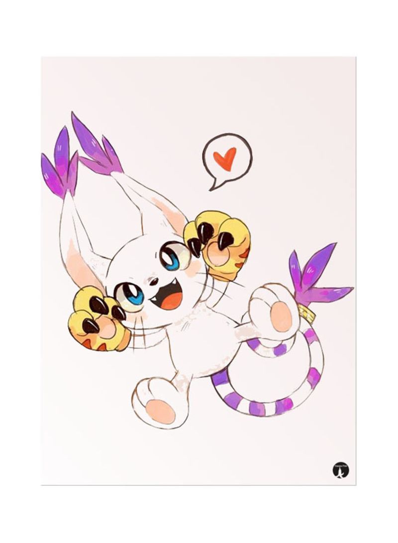 RKN The Anime Digimon Mouse Pad Pink