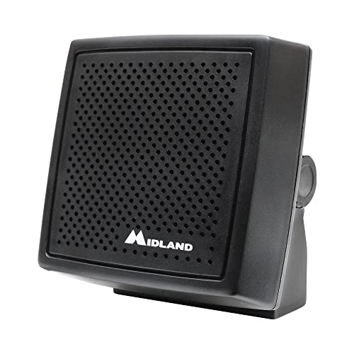 Midland- 21-406 Heavy-duty 20W Deluxe External Speaker - Swivel Base Bracket Works with Midland CB and MXT radios 8-OHM Sound System 3.5mm audio plug - off-roading, farming - 5-FT Cable - Image 5