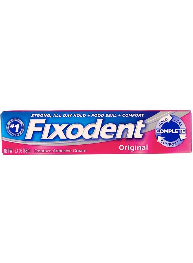 Fixodent Cream Size 2.4z Fixodent Denture Adhesive Cream Original 2.4 Ounce (Pack of 6) - Image 2