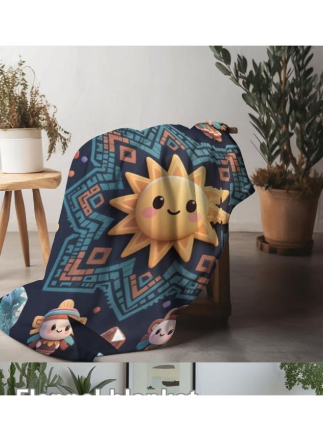 عام بطانية رقيقة من الفانيلا (حرارة ومريحة، ومناسبة للنوم واستخدام اللعبة والغبار والرمل) 150 سم * 200 سم - 324 - Image 3