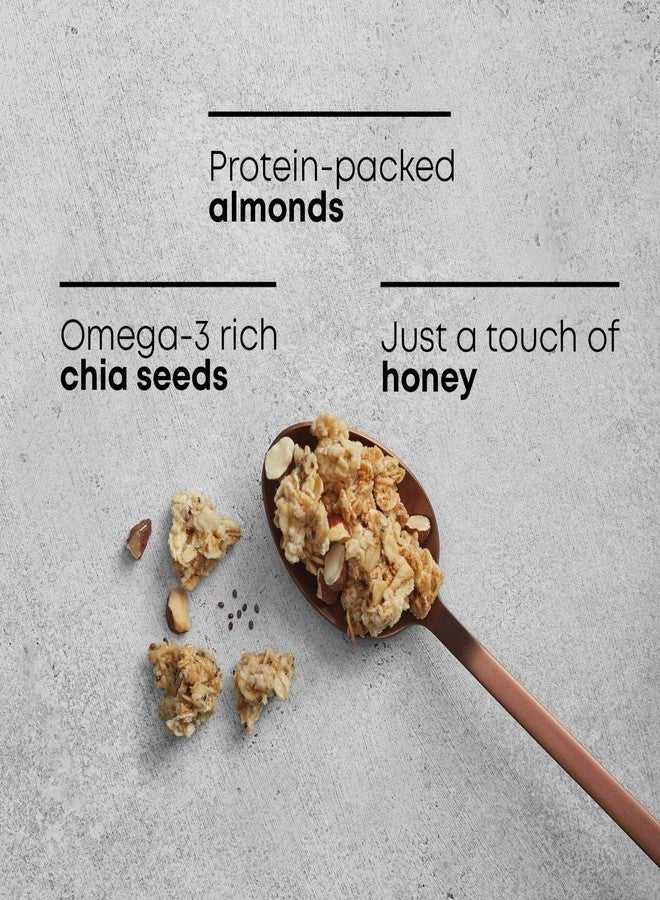 Nature's Path Organic Gluten Free Honey Almond Granola, 11 Ounce (Pack of 5), Non-GMO, 15g Whole Grains, with Omega-3 Rich Chia Seeds - Image 4