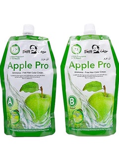 Swift Apple Pro Ammonia free Hair Color No. 3 Dark Brown 1000ml  - Image 2