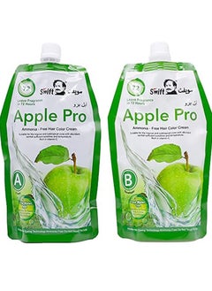 Swift Apple Pro Ammonia free Hair Color No. 3 Dark Brown 1000ml  - Image 2