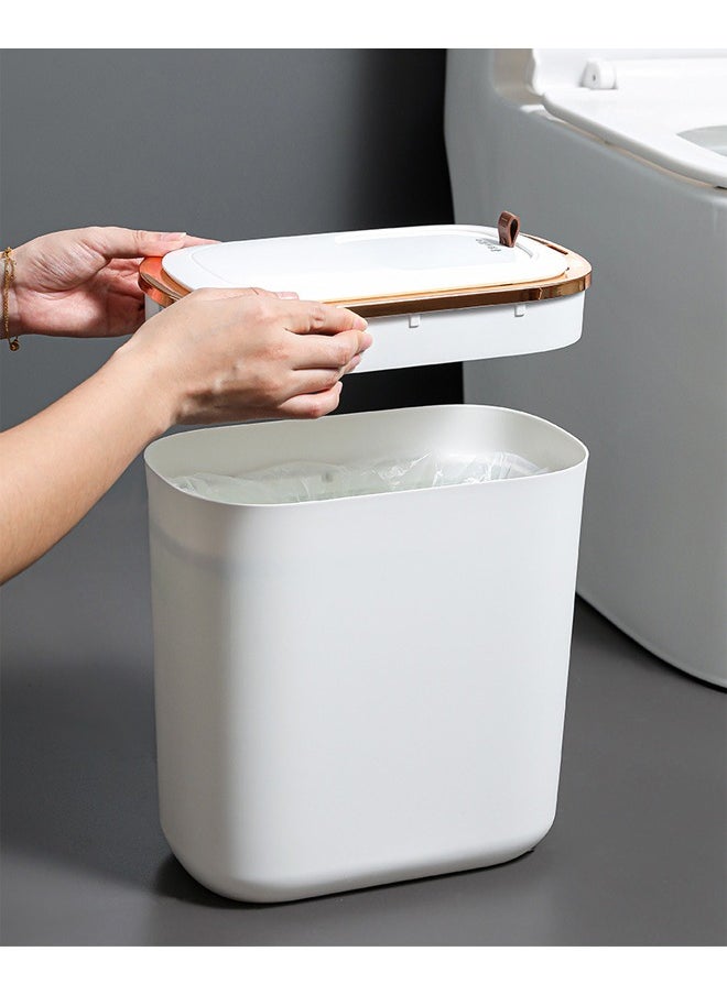 NKX - 12 Litre Smart Sensor Rechargeable Waterproof Trash With Lid - Image 1