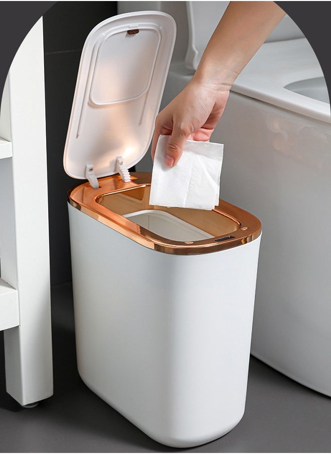 NKX 12 Litre Smart Sensor Rechargeable Waterproof Trash With Lid  - Image 1