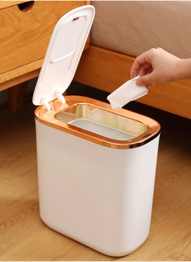 NKX - 12 Litre Smart Sensor Rechargeable Waterproof Trash With Lid - Image 1