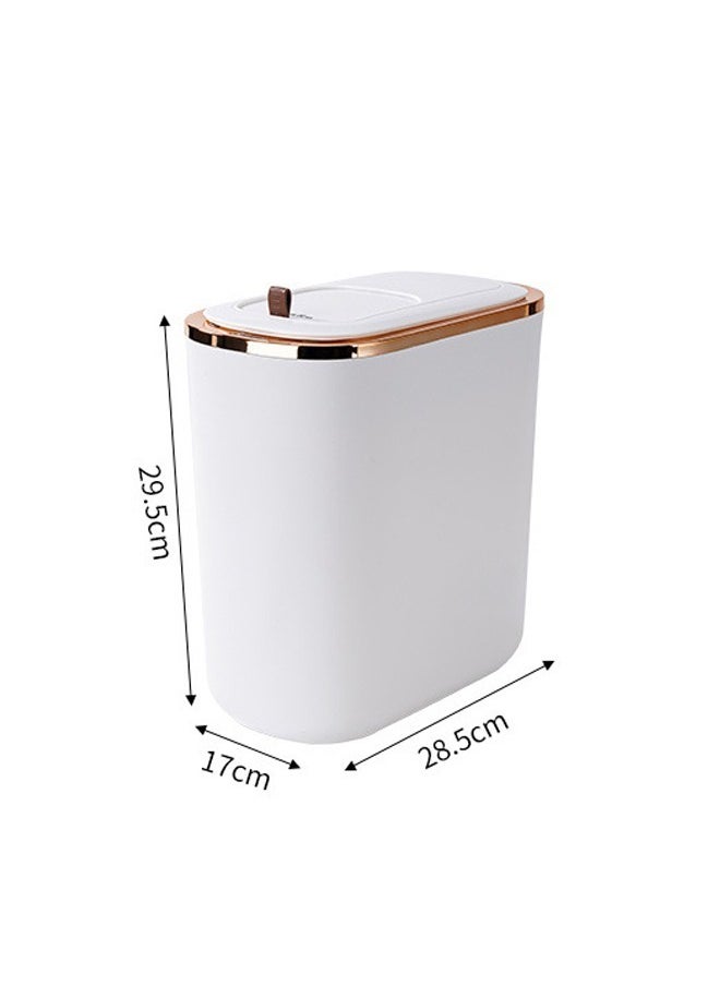 NKX - 12 Litre Smart Sensor Rechargeable Waterproof Trash With Lid - Image 1