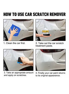 RAYHONG Car Scratch Eliminator Cleaner, Car Scratches Removal, Cream, Scratch Hiding Agent, Car Scratch Remover, Dirt Remover, Scratch Repair Wack, Car Coating Agent, Auto Repair Cream, Car Scratch Removal  - Image 3