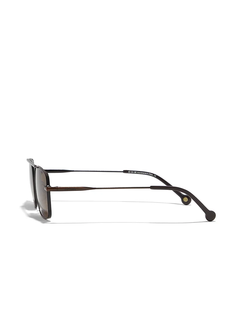 30Sundays Heirloom,Unisex Sunglasses, Rectangle Sunglasses, UV Protection: UV400 (Brown,Brown)