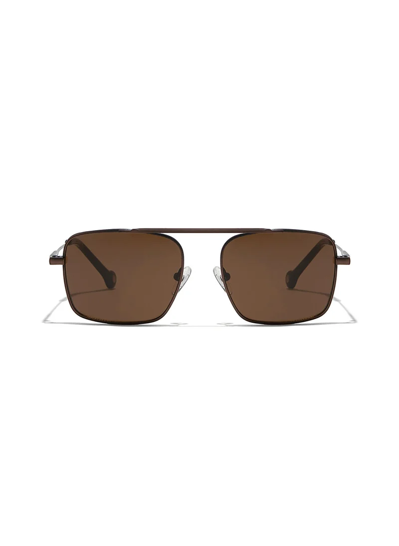 30Sundays Heirloom,Unisex Sunglasses, Rectangle Sunglasses, UV Protection: UV400 (Brown,Brown)
