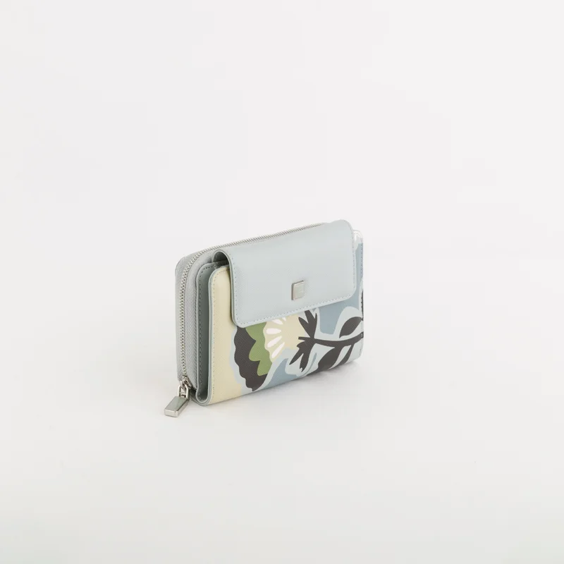 Women's Leather Wallet - Bouquet Wallet V1