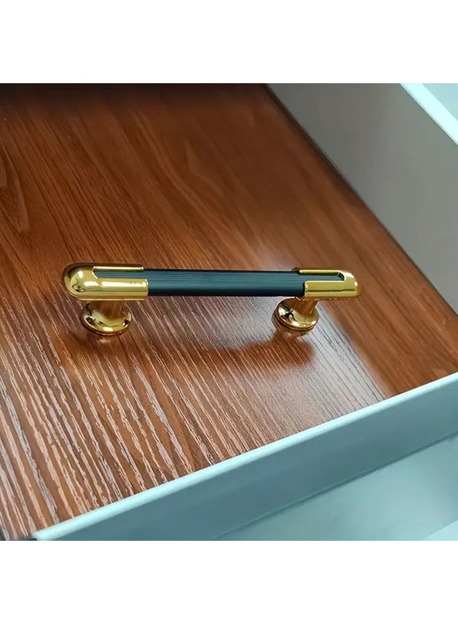 Black And Gold Two Tone Aluminum Handles 9 6cm Drawer Pulls For Cabinets And Doors 16pcs Set - Image 5