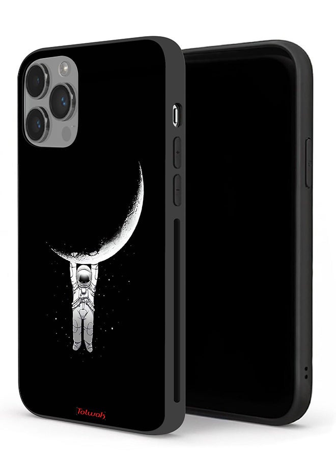 Tolwak Apple iPhone 14 Pro Protective Case Hanging From Moon - Image 1