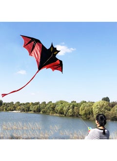 Generic Bat Kite, Flying Kites Easy Flying Games Kite without Line String Easy Flyer for Outdoor Games Activitie Beach Trip  - Image 4