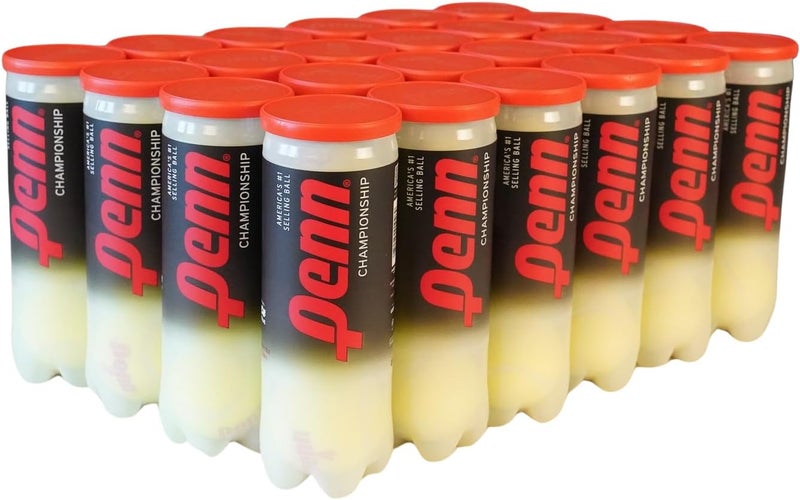 PENN Championship Tennis Balls - Regular Duty Felt Pressurized Tennis Balls - Image 1