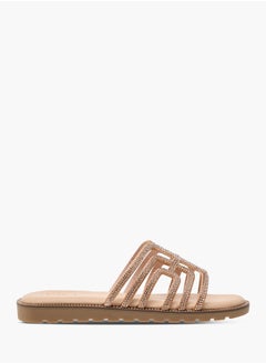 Celeste Girl's Embellished Slip-On Sandals  - Image 3