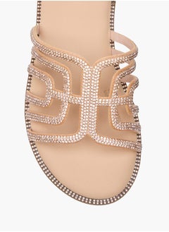 Celeste Girl's Embellished Slip-On Sandals  - Image 4
