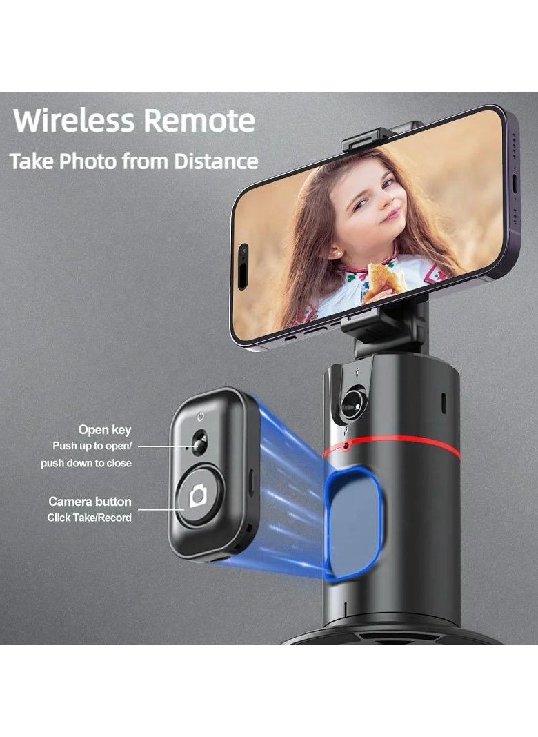Auto Face Tracking Selfie Stick Tripod at 360º P02
