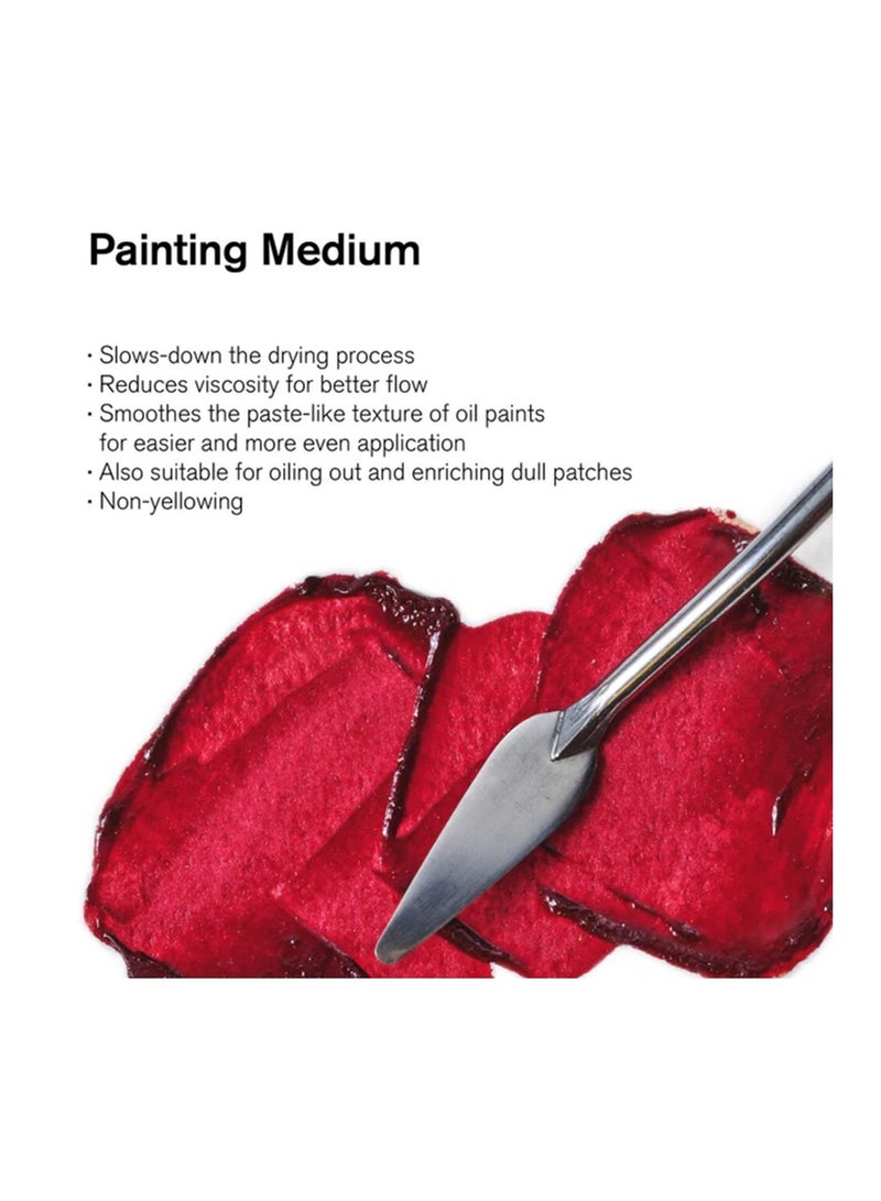 WINSOR & NEWTON وسط الطلاء الزيتى للفنانين لتبطيء الجفاف 75 مل - Image 2