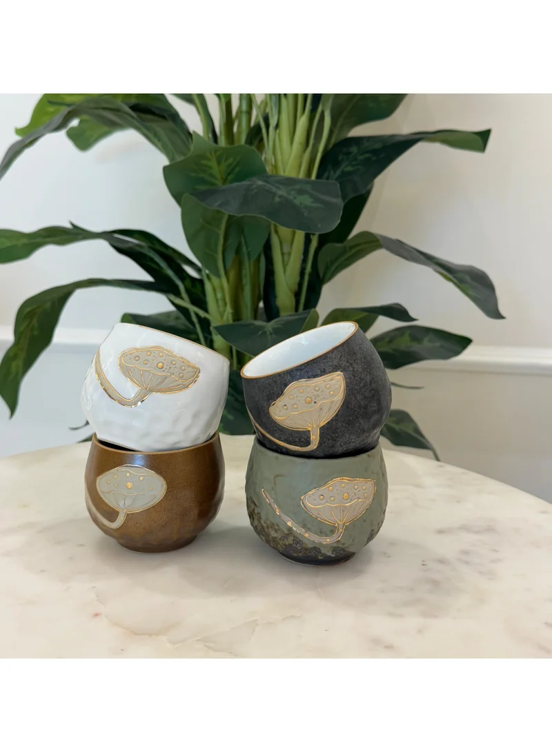 Tohfa Luxe Sakura Seed Teacups Set of 4