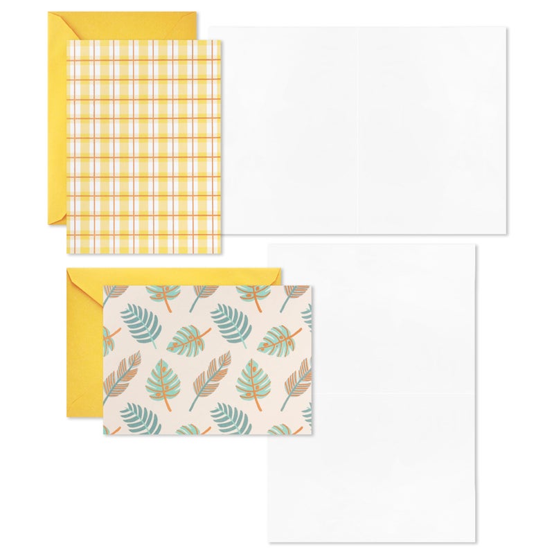 Hallmark Blank Cards Assortment, 24 Cards with Envelopes (Citrus, Greenery, Gingham, Strawberries) for Mother's Day, Any Occasion - Image 5
