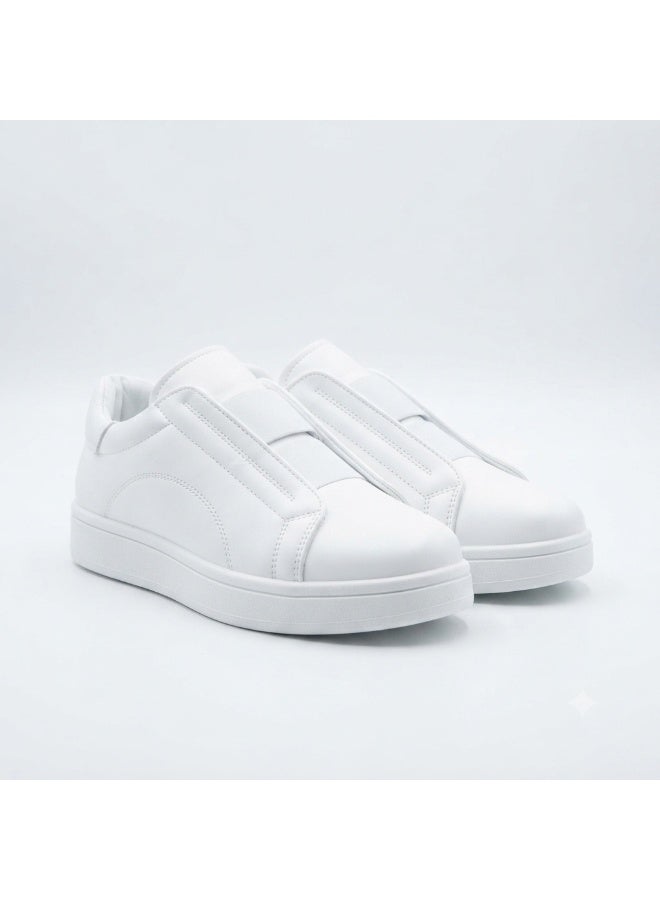 Men’S Slip-On Casual Sneakers With Elastic Bands And Low-Top Design – Everyday Shoes For Work, Travel And Outings - Image 5