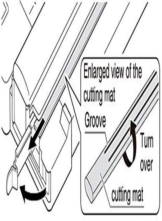 CARL RM-12/2 12-Inch Cutting Mat for all 12-Inch Trimmers,Gray - Image 3