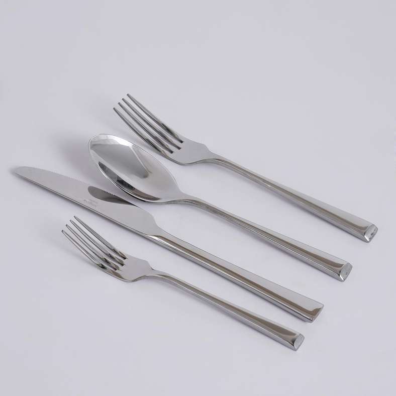 Pan Home 20-Piece Chrome Cutlery Set - Image 3